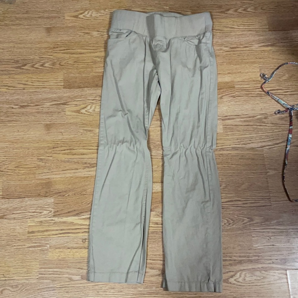 Maternity khaki pants